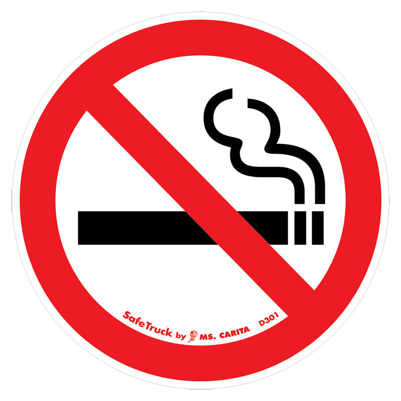 Big Rig - 3" No Smoking Decal