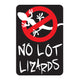 Big Rig - No Lot Lizards - 6.75" x 4.5"