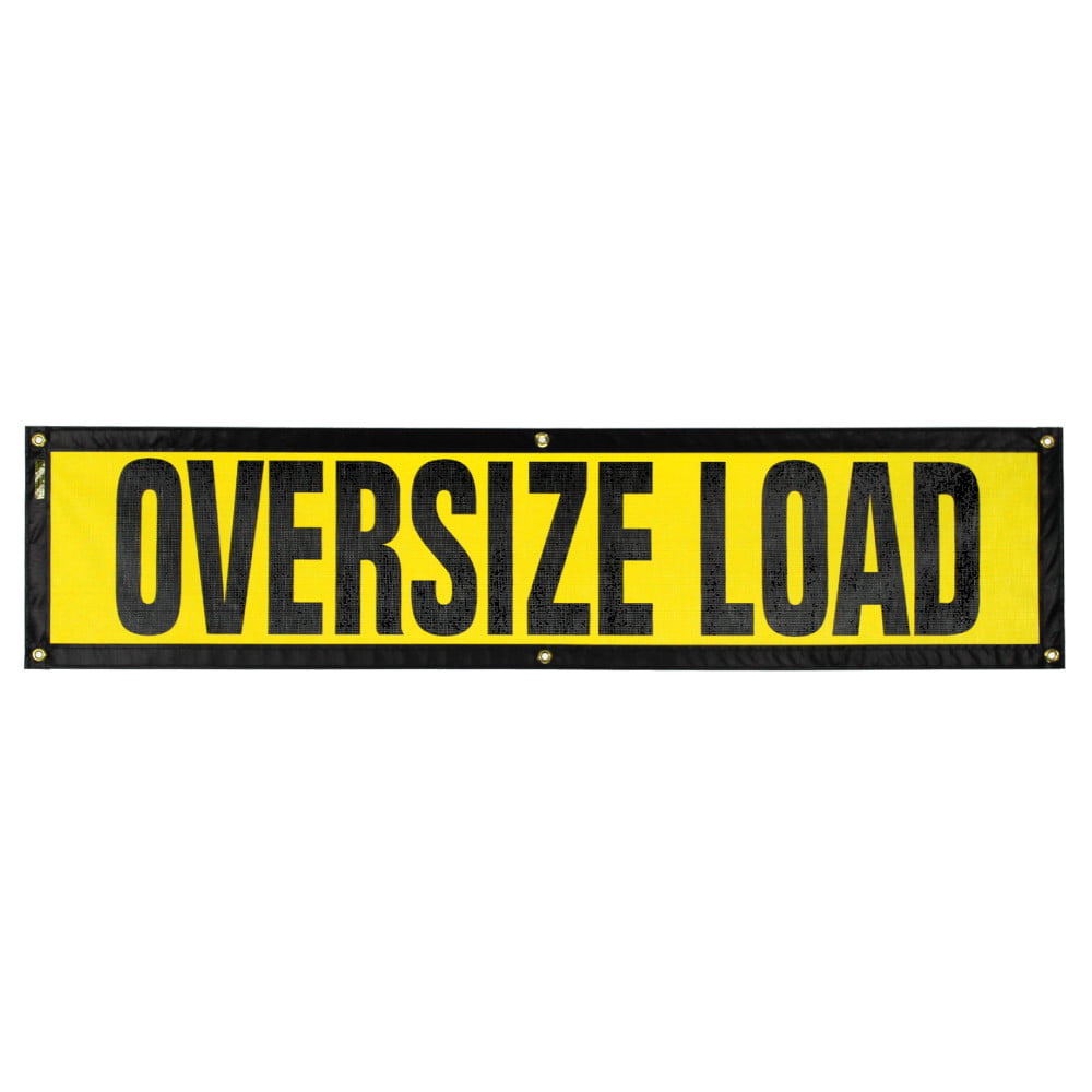OSB - Grommet Oversize Load Sign - 14 x 60