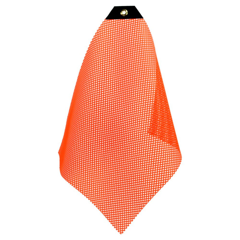 Flags - FLO 18" Single Corner Heavy Duty Grommet Warning