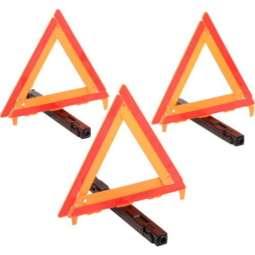 Cones - 3-Piece Triangle Warning Kit