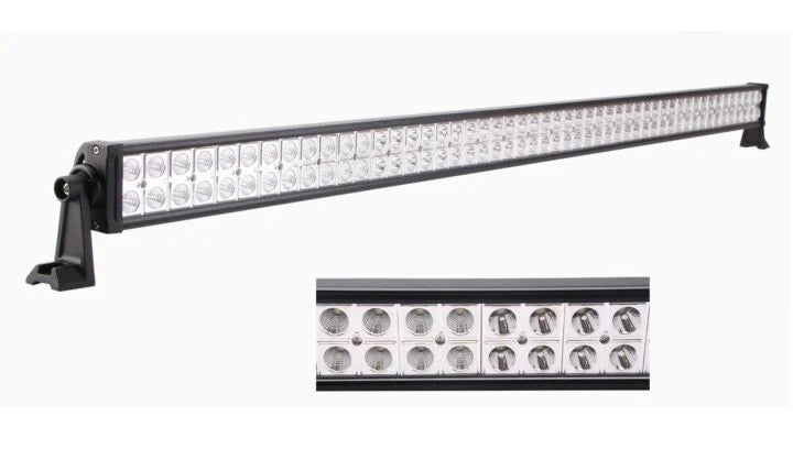 Lights - 300W LED 52" Light Bar 22000 Lumens Flood Combo